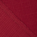 Tweed de laine rouge - Ribes y Casals