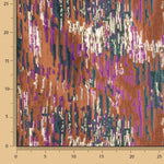 Jacquard fantaisie pailleté terracotta multicolore - Ribes y Casals