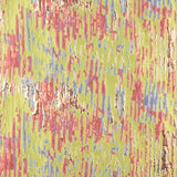 Jacquard fantaisie pailleté vert citron multicolore - Ribes y Casals