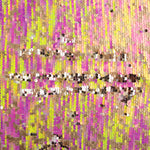 Tulle fantaisie à sequins irisés Aurora Fuchsia - Ribes y Casals