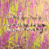 Tulle fantaisie à sequins irisés Aurora Fuchsia - Ribes y Casals