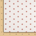 Bambula brodée de fleurs corail - Ribes y Casals