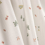 Mousseline imprimée de motifs botaniques - Ribes y Casals