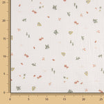 Mousseline imprimée de motifs botaniques - Ribes y Casals