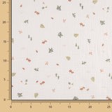 Mousseline imprimée de motifs botaniques - Ribes y Casals