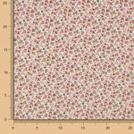 Double gaze fleuri Liberty rose - Ribes y Casals