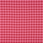 T-shirt en tissu de coton à carreaux roses et rouges - Ribes y Casals