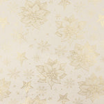 Toile de coton jacquard avec Lurex doré « Fleurs de Pâques » - Ribes y Casals