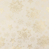 Toile de coton jacquard avec Lurex doré « Fleurs de Pâques » - Ribes y Casals