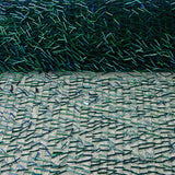 Tulle vert avec bugles brodés - Ribes y Casals
