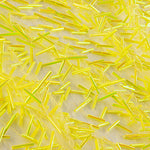 Tulle jaune avec bugles brodés - Ribes y Casals