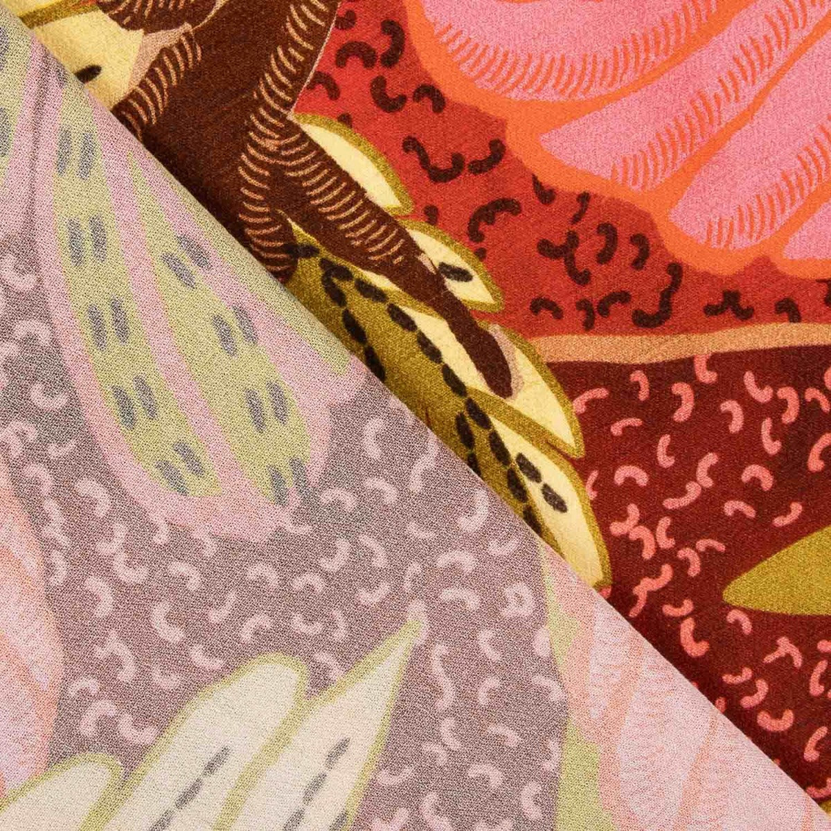 Crêpe Viscose Tropical - Ribes y Casals