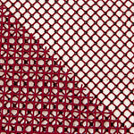 Réseau grenat avec strass noirs - Ribes y Casals