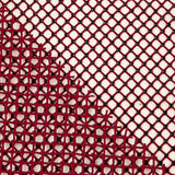 Réseau grenat avec strass noirs - Ribes y Casals