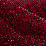 Réseau grenat avec strass noirs - Ribes y Casals