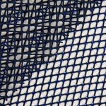 Réseau bleu marine avec strass bleus brillants - Ribes y Casals