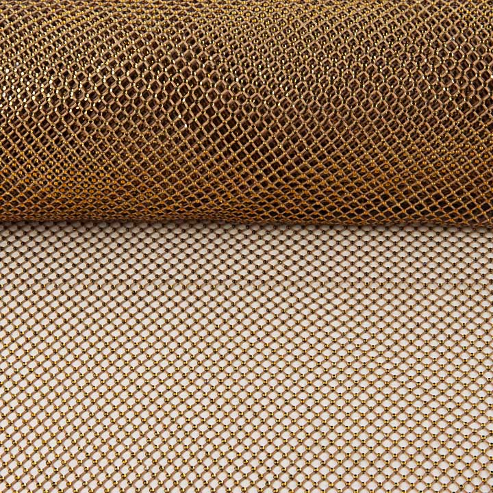 Camel à filet doré avec strass dorés - Ribes y Casals