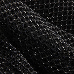 Filet noir avec strass brillants - Ribes y Casals