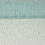 Tulle bleu clair avec strass irisés - Ribes y Casals