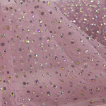 Tulle rose pâle avec strass irisés - Ribes y Casals