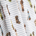 Drap en tissu de coton imprimé de voitures de course - Ribes y Casals