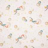 Drap en tissu de coton imprimé « Le Petit Prince et les planètes » - Ribes y Casals