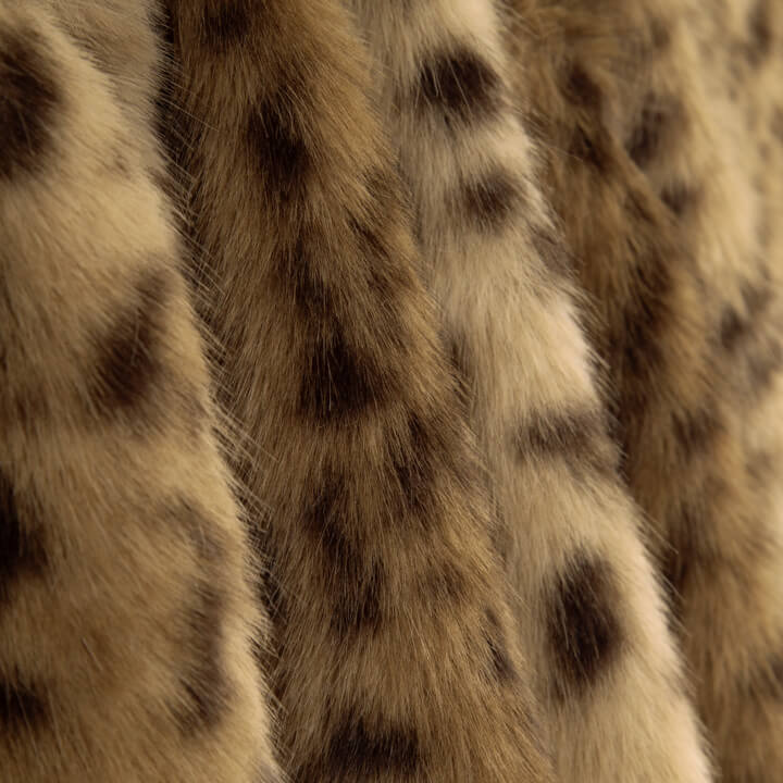 Poil long imprimé léopard Savanna - Ribes y Casals