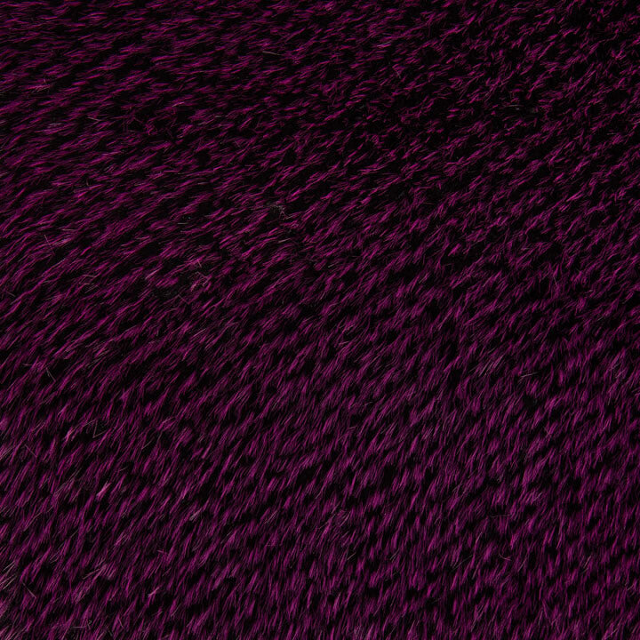 Poil long effet renard Zafira fuchsia et noir - Ribes y Casals