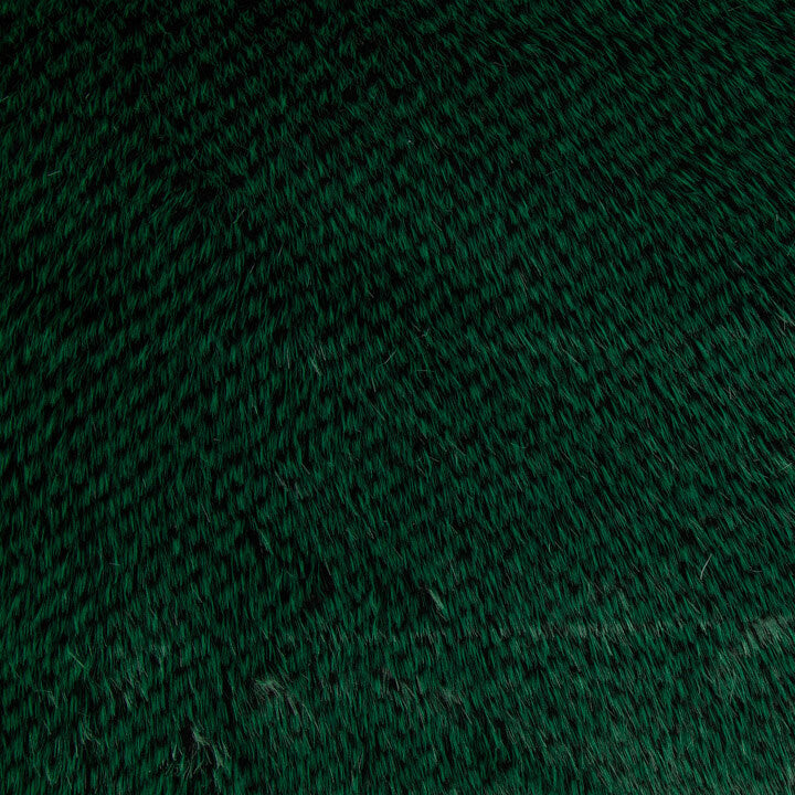 Poil long effet renard Zafira vert et noir - Ribes y Casals