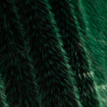 Poil long effet renard Zafira vert et noir - Ribes y Casals
