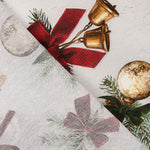 Toile de coton imprimée « Clochettes de Noël » - Ribes y Casals