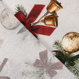 Toile de coton imprimée « Clochettes de Noël » - Ribes y Casals