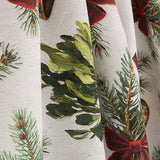 Toile de coton imprimée « Clochettes de Noël » - Ribes y Casals