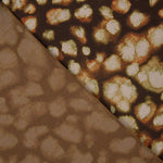 Tissu de viscose imprimé double face « Mosaico Tierra » - Ribes y Casals