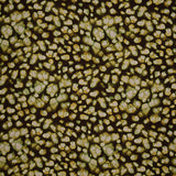 Tissu de viscose imprimé recto-verso, motif mosaïque olive - Ribes y Casals
