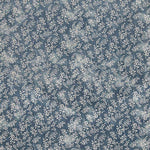 Velours côtelé imprimé fleurs vintage bleu - Ribes y Casals