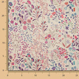 Velours côtelé imprimé « Jardin sauvage » multicolore - Ribes y Casals