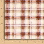 Coraline imprimée à tartan couleur terre - Ribes y Casals