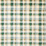 Polaire coral imprimée à tartan verts - Ribes y Casals