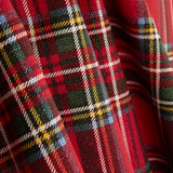 Toile lurex de Noël à carreaux rouges - Ribes y Casals