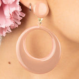 Boucles d&#39;oreilles flamenco cerceau nude - Ribes y Casals