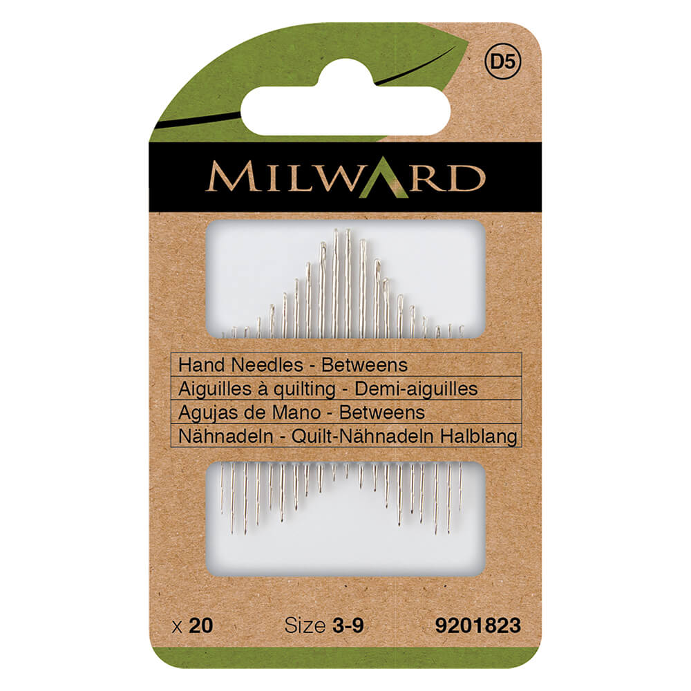 Agujas de Mano Milward Quilting - Ribes y Casals