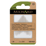 Agujas de Mano Milward Quilting - Ribes y Casals