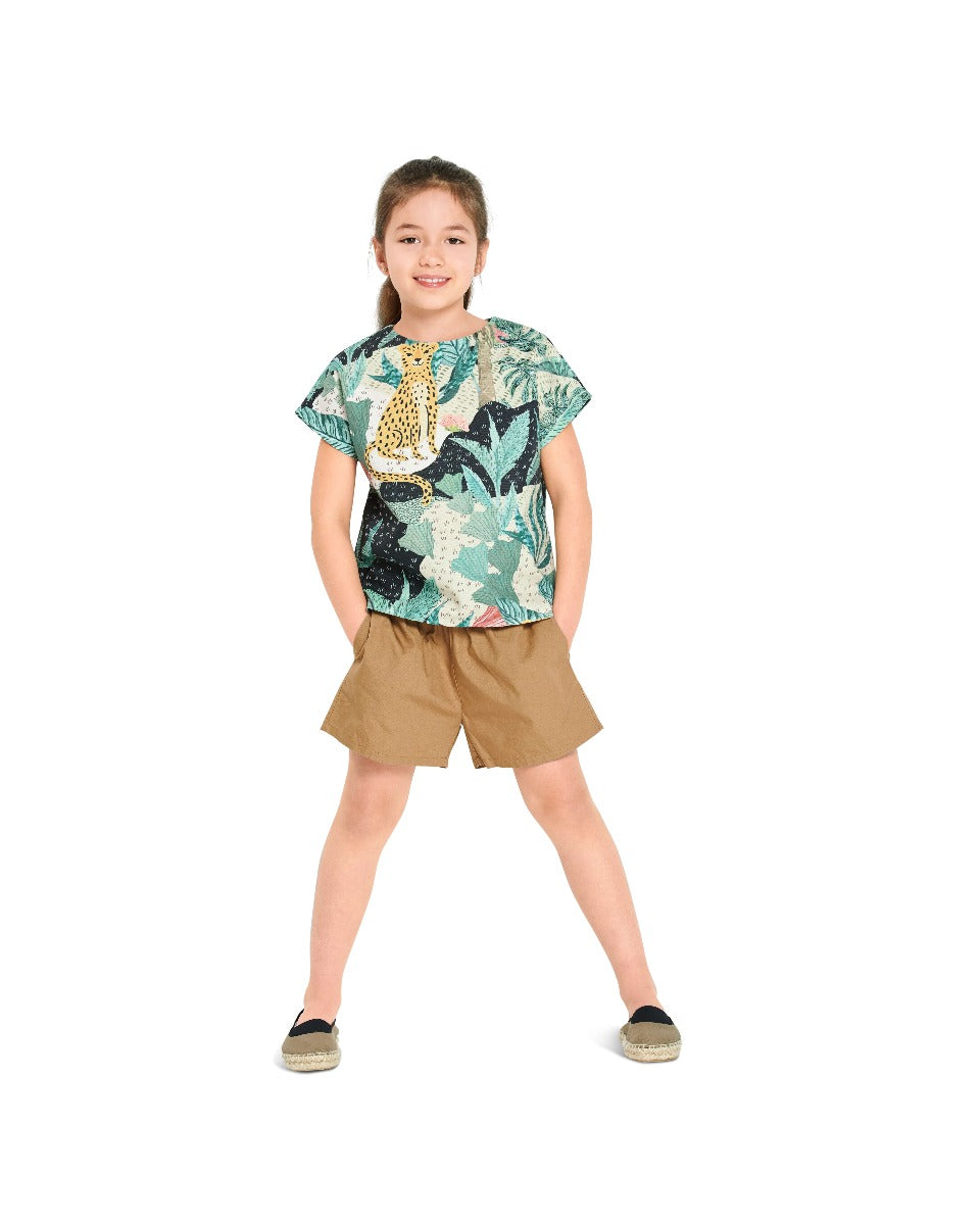 Patrón Burda 9282 Camisa y Vestido - Ribes y Casals