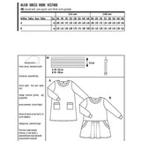 Patron de Couture Burda 9286 Robe - Ribes y Casals