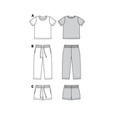 Patron de Couture Burda 9288 Chemise - Ribes y Casals