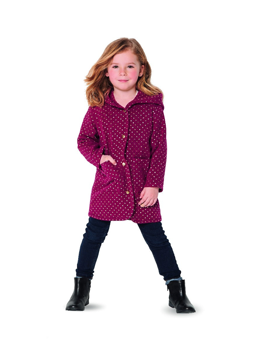 Patron de Couture Burda 9289 Manteau - Ribes y Casals