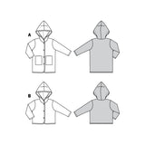 Patron de Couture Burda 9289 Manteau - Ribes y Casals