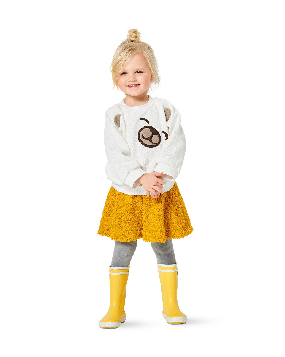 Patron de Couture Burda 9308 Sweatshirt - Ribes y Casals