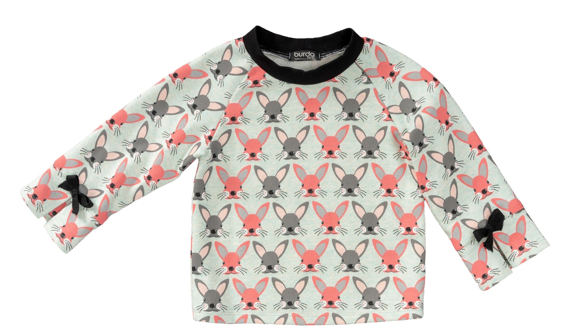 Patron de Couture Burda 9308 Sweatshirt - Ribes y Casals